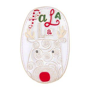 Mud Pie Reindeer SwirlTray/NWT